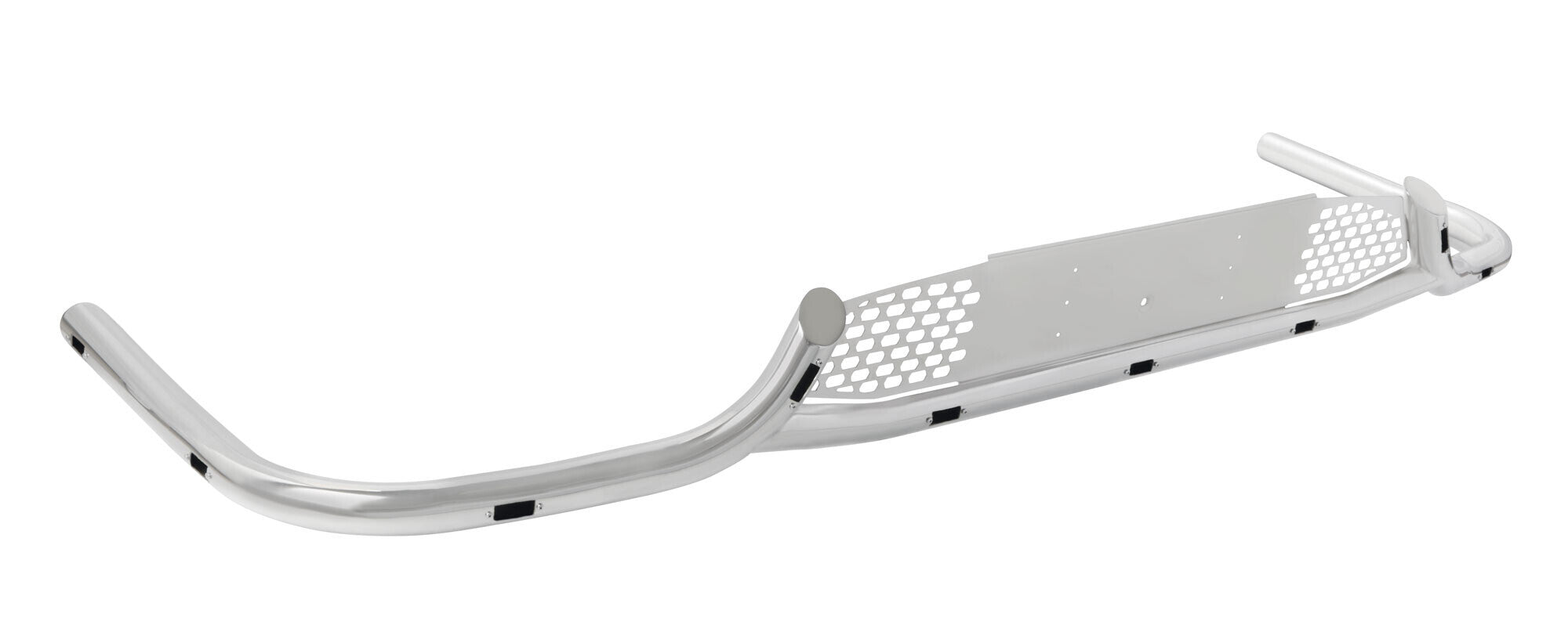 Barra paraurti con portatarga, stile H, 11 fori - compatibile per Mercedes Actros MP4 (09/11>09/19) Sospensioni aria - Mercedes Actros MP5 (10/19>) Sospensioni aria - Mercedes Actros MP5 L (11/21>) Sospensioni aria