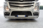 Barra paraurti, standard, 9 fori - compatibile per Mercedes Actros MP4 (09/11>09/19) Sospensioni aria - Mercedes Actros MP5 (10/19>) Sospensioni aria - Mercedes Actros MP5 L (11/21>) Sospensioni aria