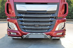 Barra paraurti con portatarga, kit 3 pz, 13 fori - compatibile per Daf XF 106 (10/12>05/21) Sospensioni aria