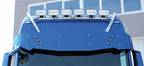 Barra portafari per tetto, stile H, 11 fori - compatibile per Man TGX (09/07>06/20) XXL, Tetto da forare