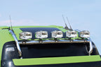 Barra portafari per tetto, stile H, 11 fori - compatibile per Volvo FH Aero (01/24>) Globetrotter - Volvo FH Serie 4 (09/12>05/21) Globetrotter - Volvo FH Serie 5 (06/21>) Globetrotter