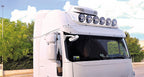 Barra portafari per tetto, standard corto - compatibile per Iveco Stralis (08/02>12/12) Tetto da forare - Iveco Stralis (07/12>12/19) Tetto da forare - Iveco Stralis Hi-Way (07/12>08/16) Tetto da forare - Iveco Stralis XP (09/16>12/19) Tetto da forare