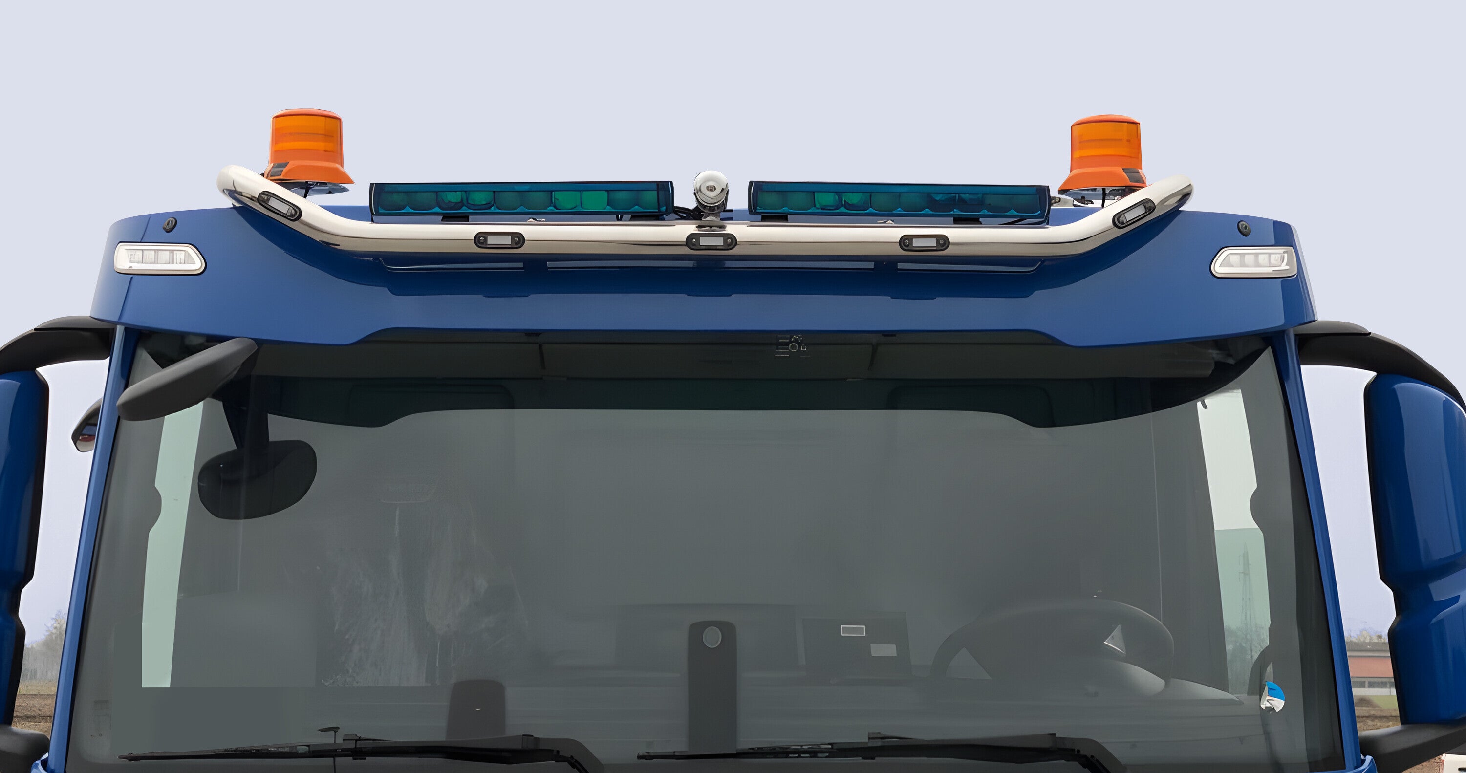 Barra portafari per tetto, standard corto, 5 fori - compatibile per Iveco S-Way (10/19>) Tetto da forare, Cab. Corta AD - Iveco T-Way (10/19>05/24) Tetto da forare, Cab. Corta AD - Iveco X-Way (10/17>) Cab. Corta AD