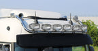 Barra portafari per tetto, standard corto, 9 fori - compatibile per Renault T (06/13>) Tetto da forare