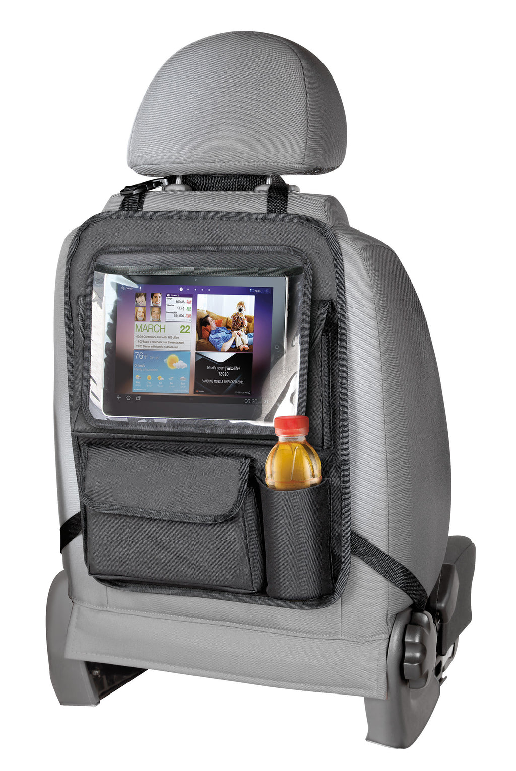 Organizer con porta tablet per sedili