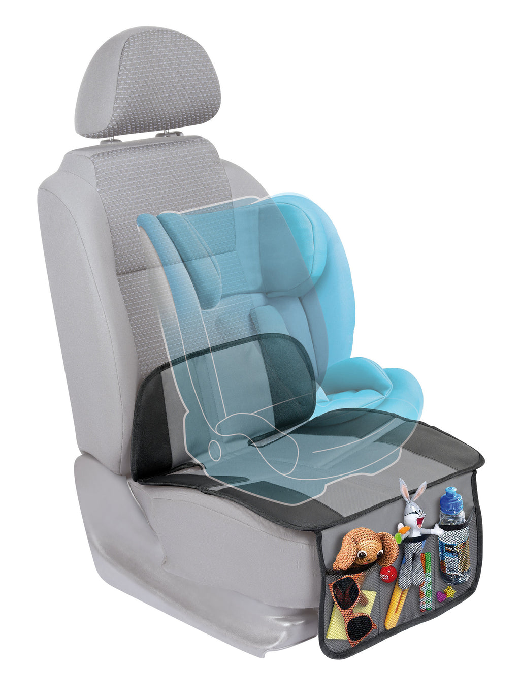 Kids 3 in 1, tappetino organizer e salva-sedile