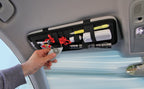 Strappy, organizer per visiera parasole