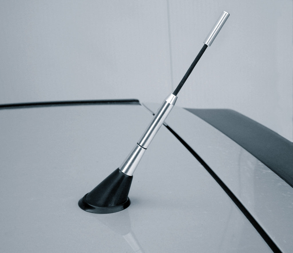 Alu-Tech, stelo antenna - Ø 5 mm - Nero