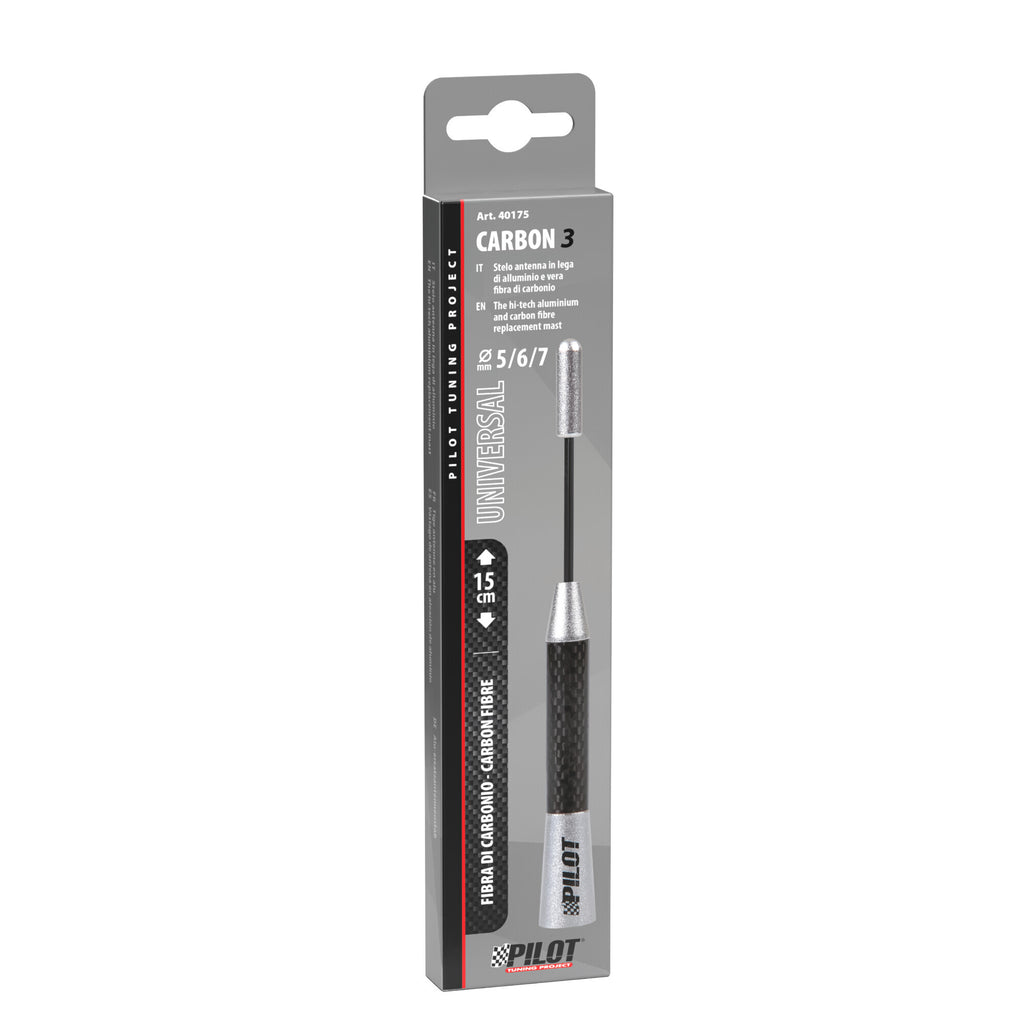 Carbon-3, stelo antenna - 151 mm