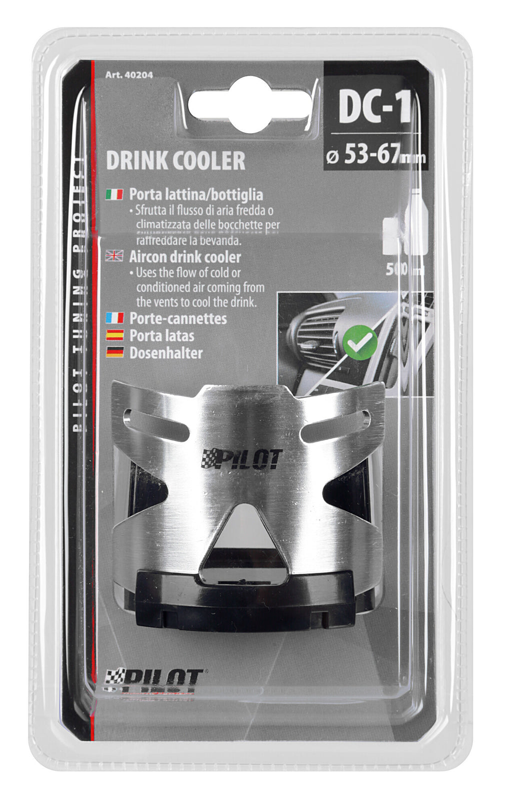 Drink-Cooler, porta lattina