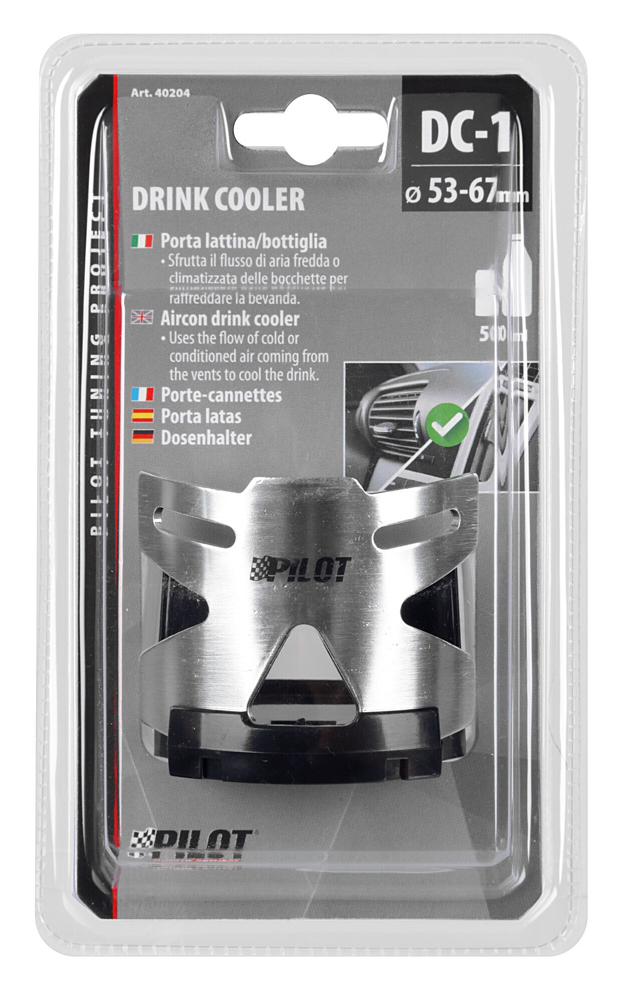 Drink-Cooler, porta lattina