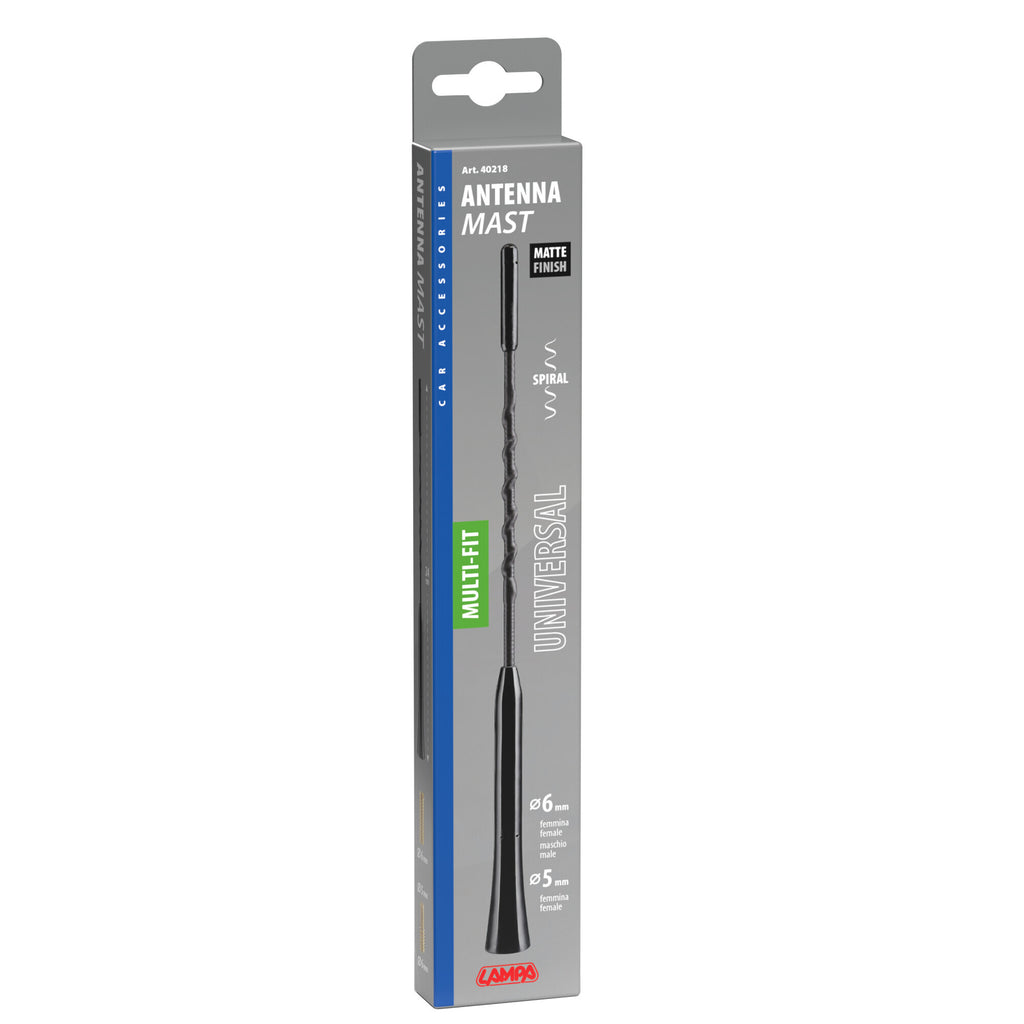 Stelo ricambio antenna - 24 cm - Ø 5-6 mm
