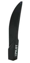 Air-Cut Short, stelo antenna - 9,5 cm - Nero