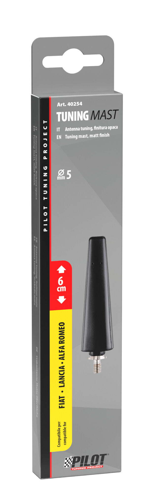 Stelo Ricambio Antenna (AM/FM) - 6 cm - Ø 5 mm