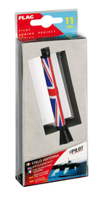 Flag, stelo antenna - 11 cm - UK