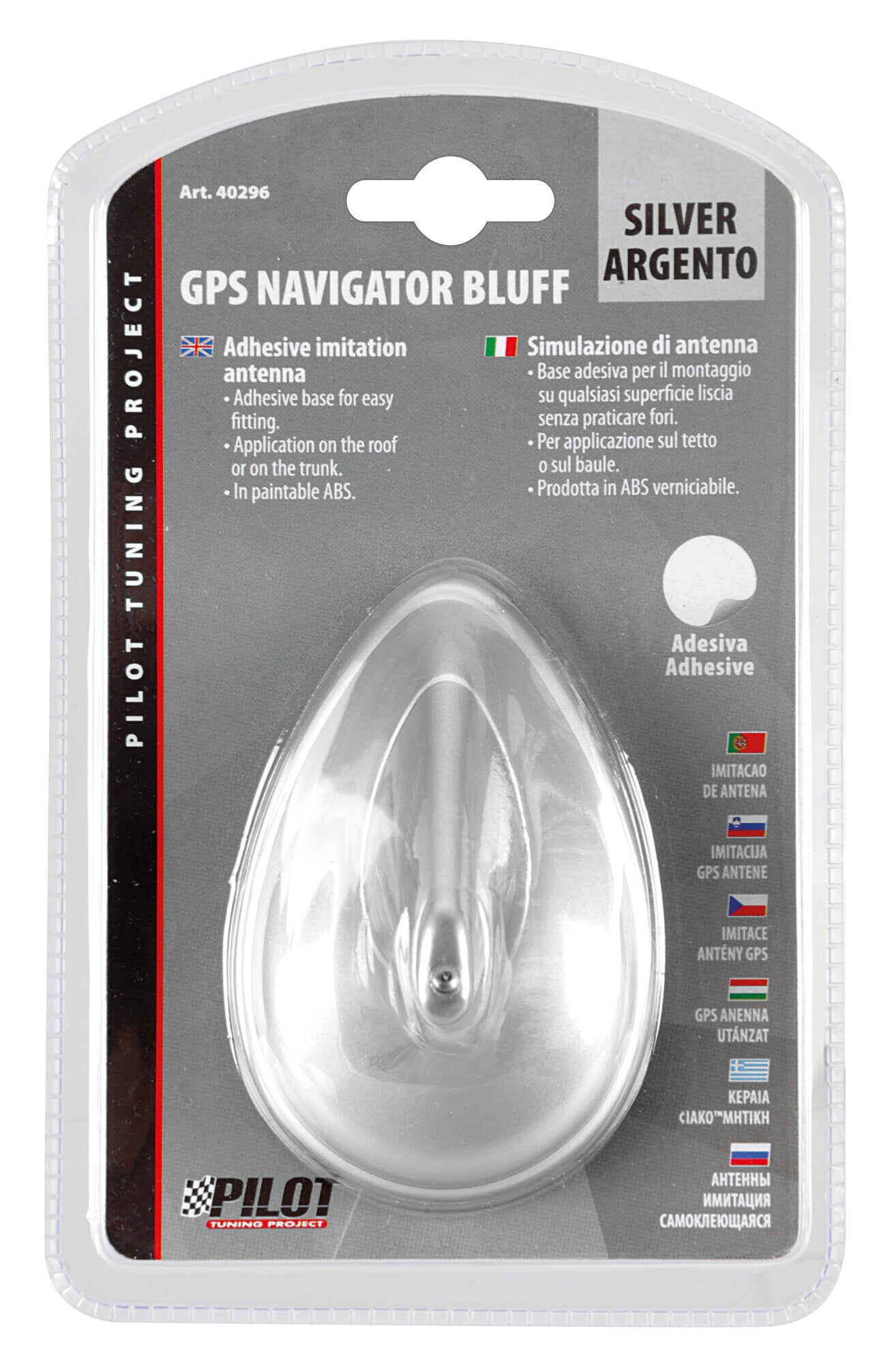 Pinna Gps Bluff, Simulatore di antenna GPS - Argento