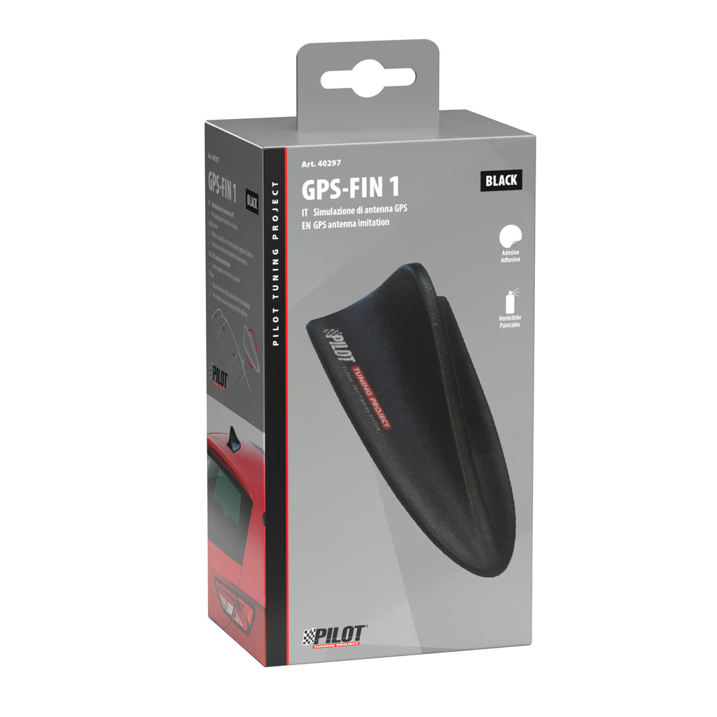 Gps-Fin Spoiler, simulazione di antenna satellitare - Nero
