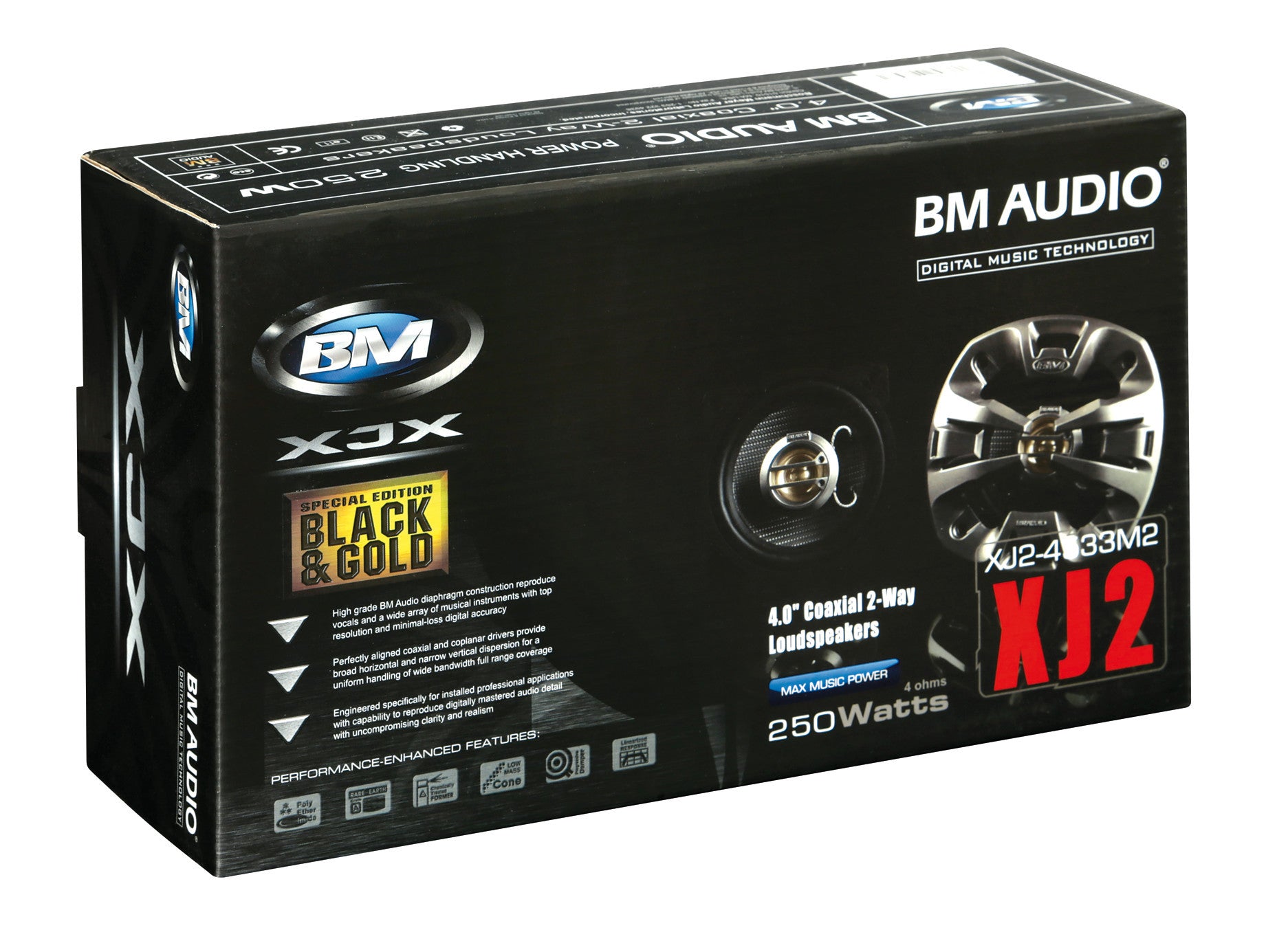 XJ2-4533M2 - 100 mm - 250W - Altoparlanti - 2 pz