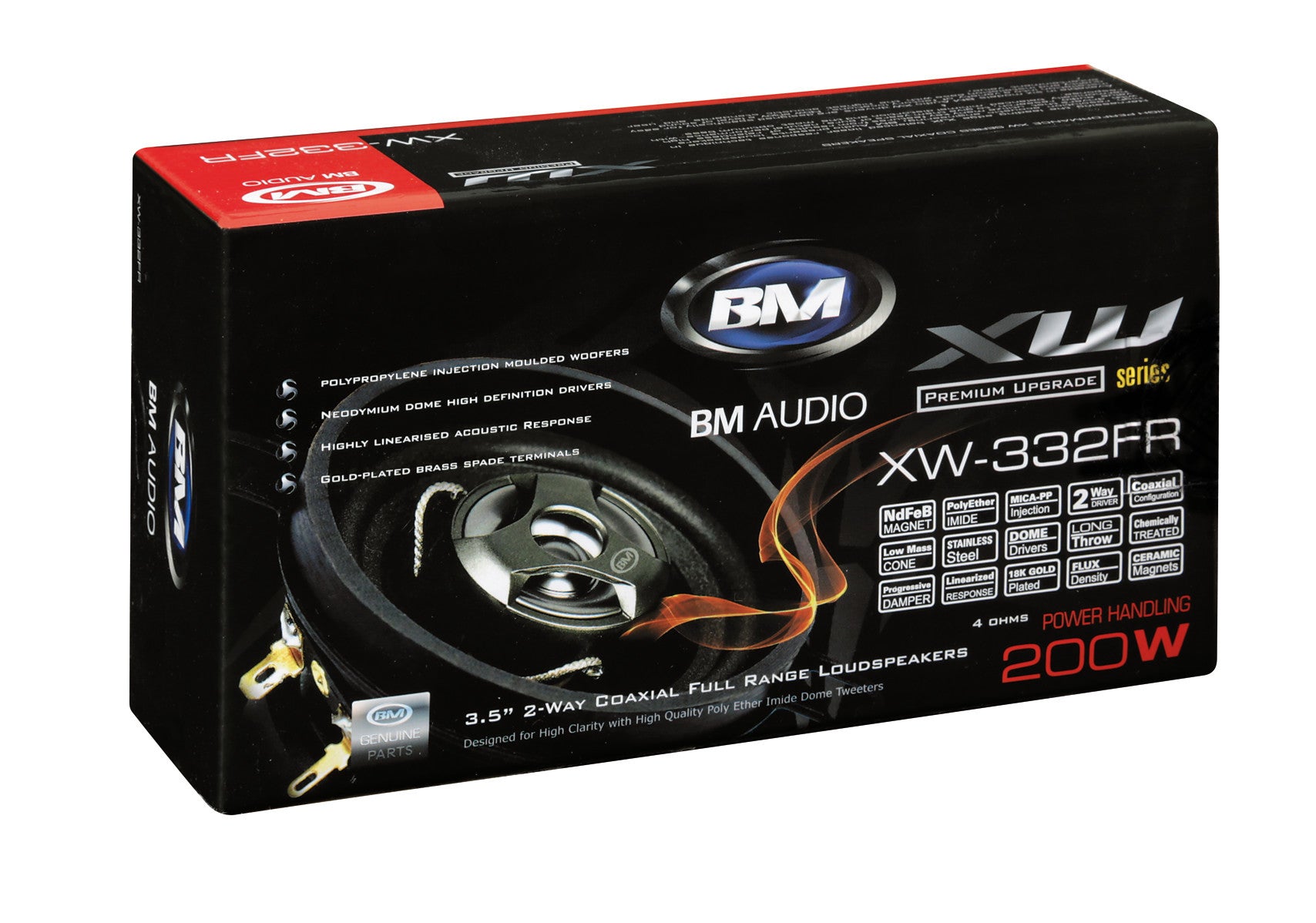 XW-332FR - Ø 85 mm - 200W - Altoparlanti - 2 pz
