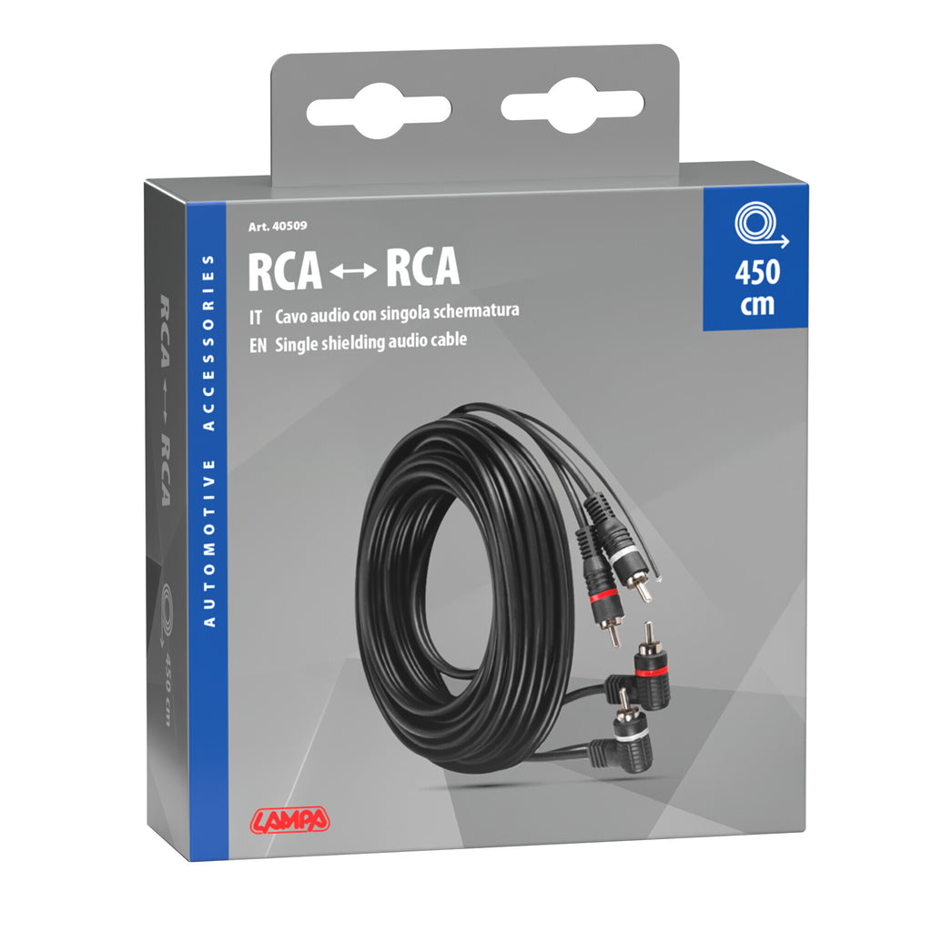 Cavo audio, RCA-RCA - 450 cm