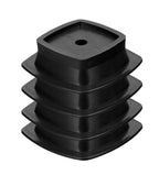 Piastre impilabili per piedini di stazionamento, set 4 pz