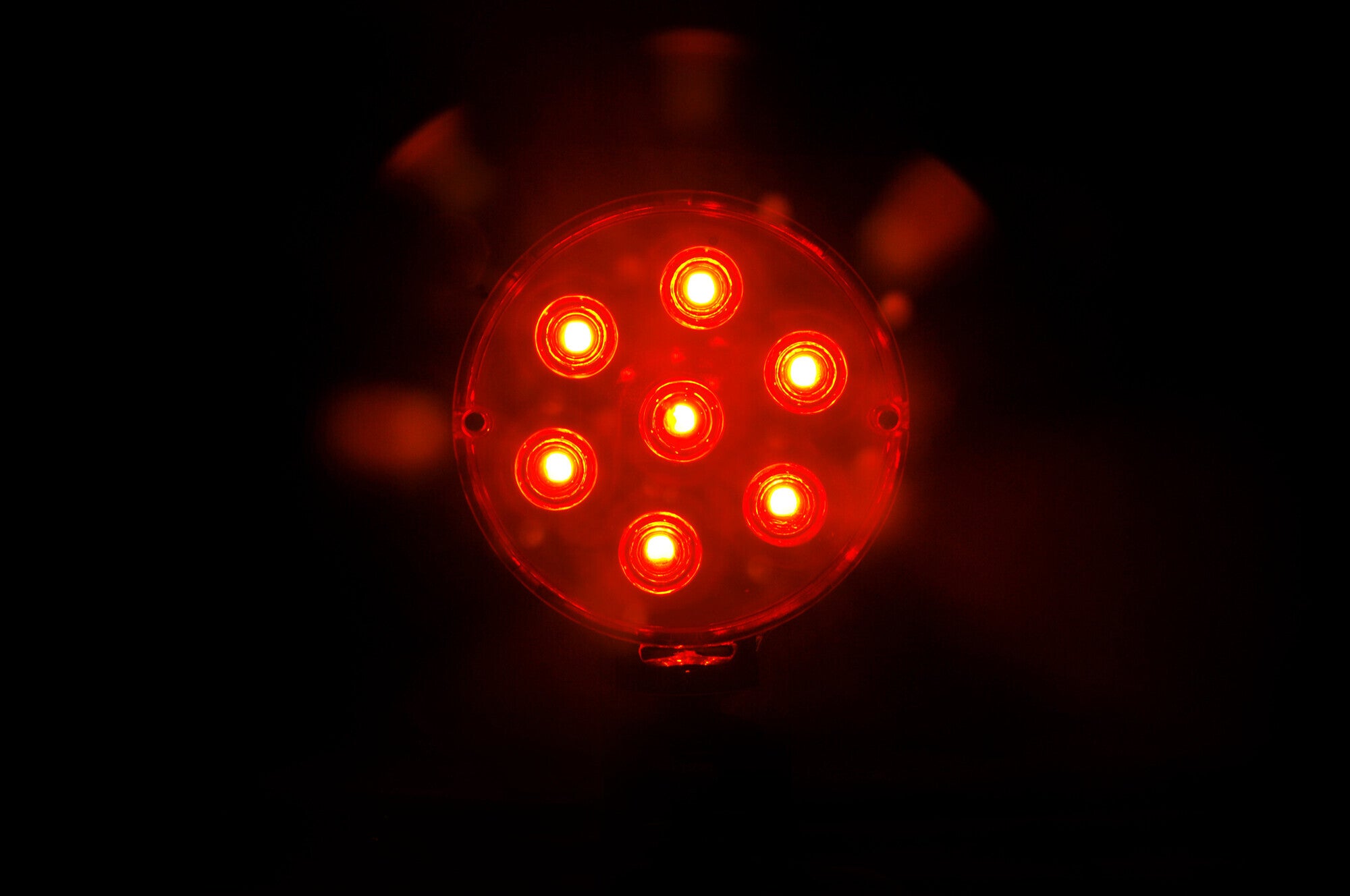 Loki-Led, luce decorativa, doppia funzione - 14 Led - 12/24V - Rosso/Arancio