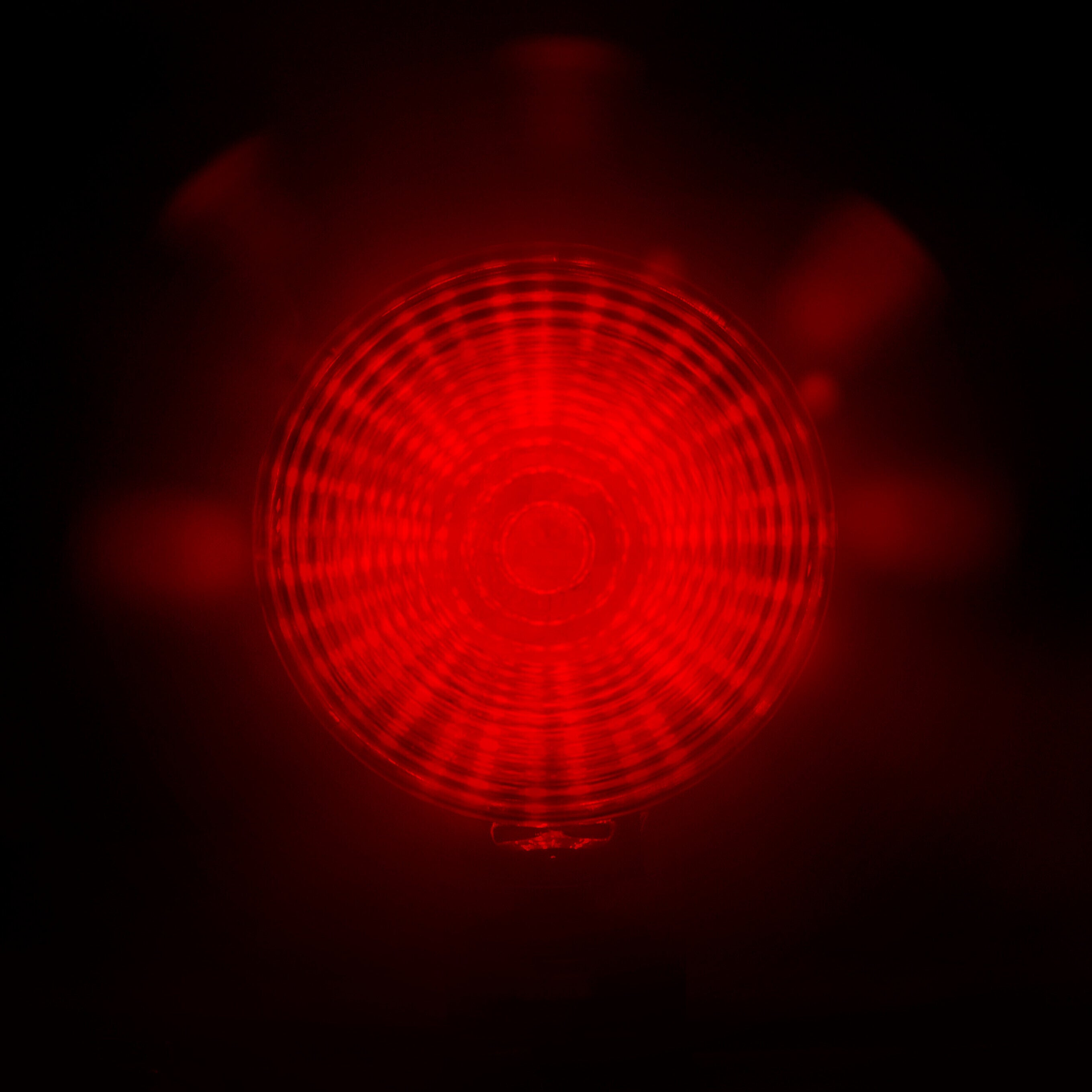 Loki-Star, luce decorativa, doppia funzione - 54 Led - 12/24V - Rosso/Bianco