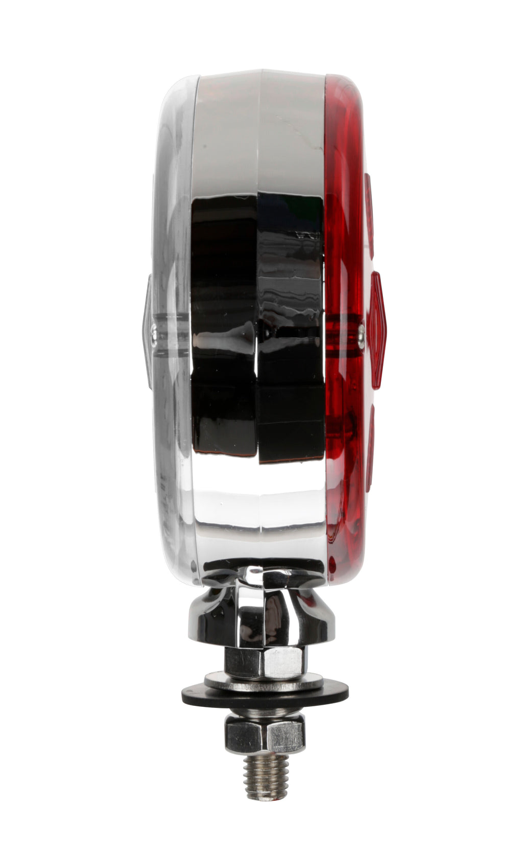 Loki-Star, luce decorativa, doppia funzione - 54 Led - 12/24V - Rosso/Bianco
