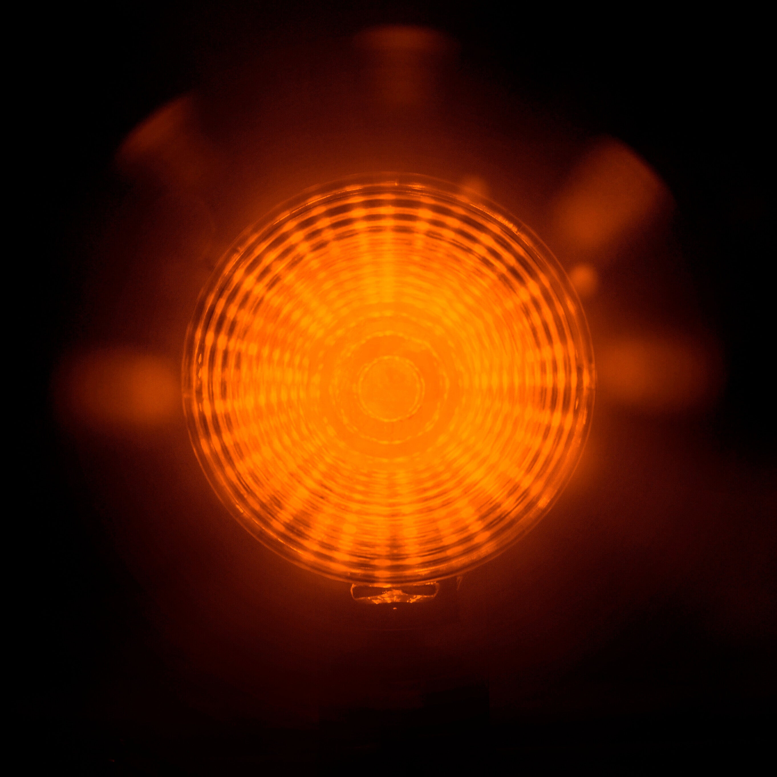 Loki-Star, luce decorativa, doppia funzione - 54 Led - 12/24V - Rosso/Arancio