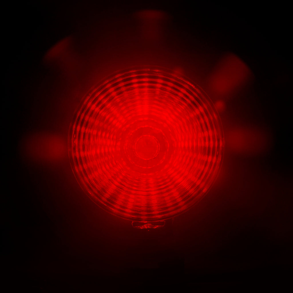 Loki-Star, luce decorativa, doppia funzione - 54 Led - 12/24V - Rosso/Arancio