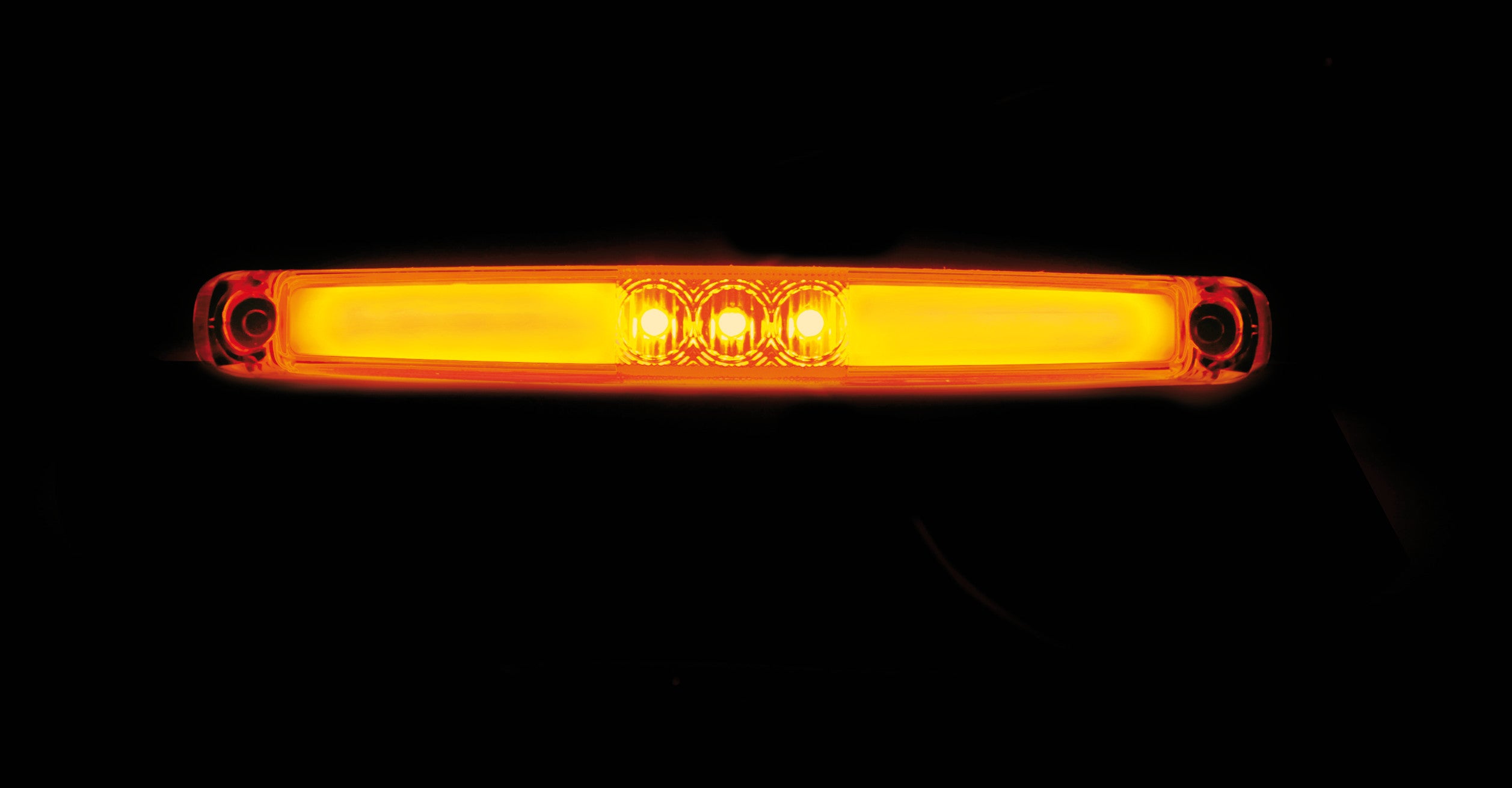 Luce ingombro - 15 Led - 12/24V - Arancio