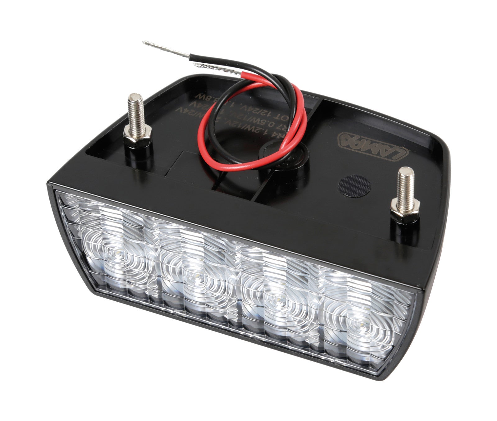 Fanale posteriore a Led, illuminazione targa e luce di posizione, 12/24V