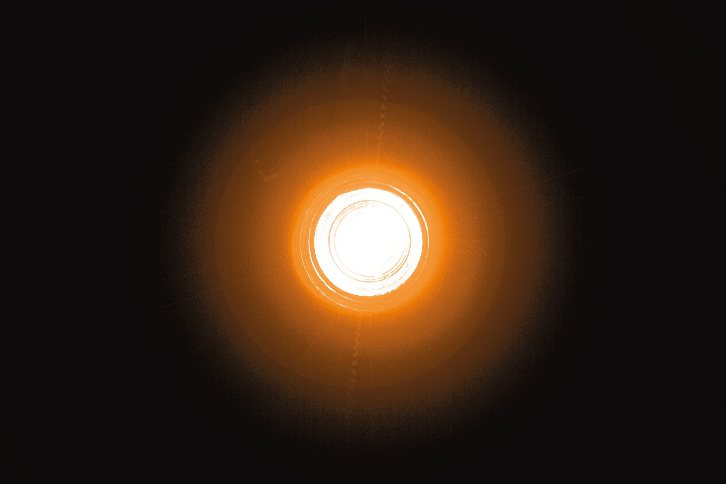 Luce ingombro - 1 Led - 12/24V - Arancio