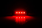 Luce decorativa - 4 Led - 12/24V - Rosso