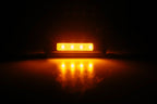 Luce decorativa - 4 Led - 12/24V - Arancio