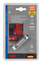 Luce decorativa - 4 Led - 12/24V - Arancio