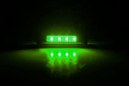 Luce decorativa - 4 Led - 12/24V - Verde