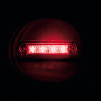Luce ingombro - 4 Led - 12/24V - Rosso