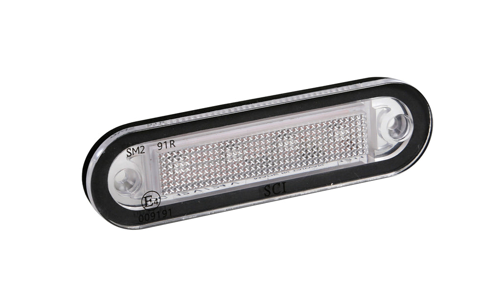 Luce ingombro - 4 Led - 12/24V - Arancio