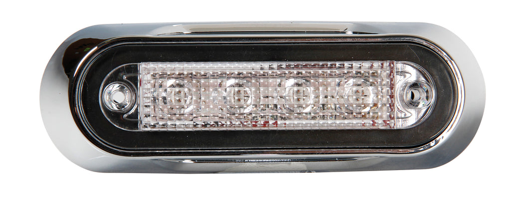 Luce ingombro - 4 Led - 12/24V - Bianco