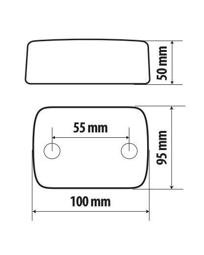 Basic, fanale posteriore 4 funzioni 12V