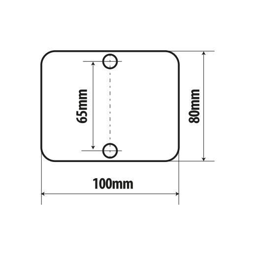 Faro retronebbia a Led, 12/24V
