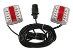 Pronto-Fari, kit di segnalazione Led posteriore magnetico preassemblato, 12V