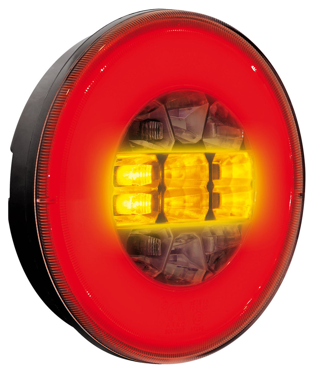 Rear O-LED, fanale posteriore 3 funzioni a led 12/24V