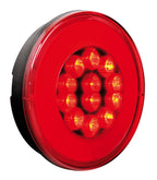 Rear fog O-LED, fanale retronebbia e posizione a led, 12/24V