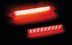 Illumi, luce ingombro - 9 Led - 12/24V - Rosso - 2 funzioni