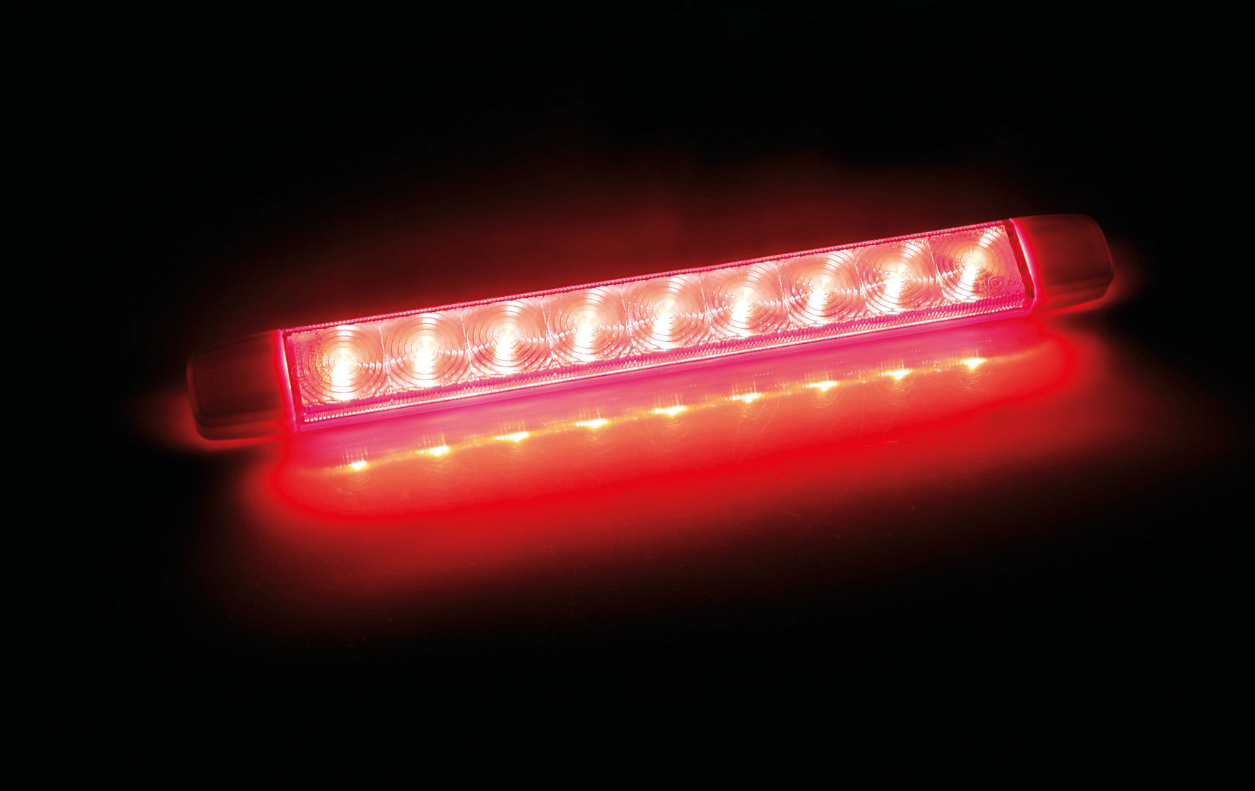 Illumi, luce ingombro - 9 Led - 12/24V - Rosso - 1 funzione
