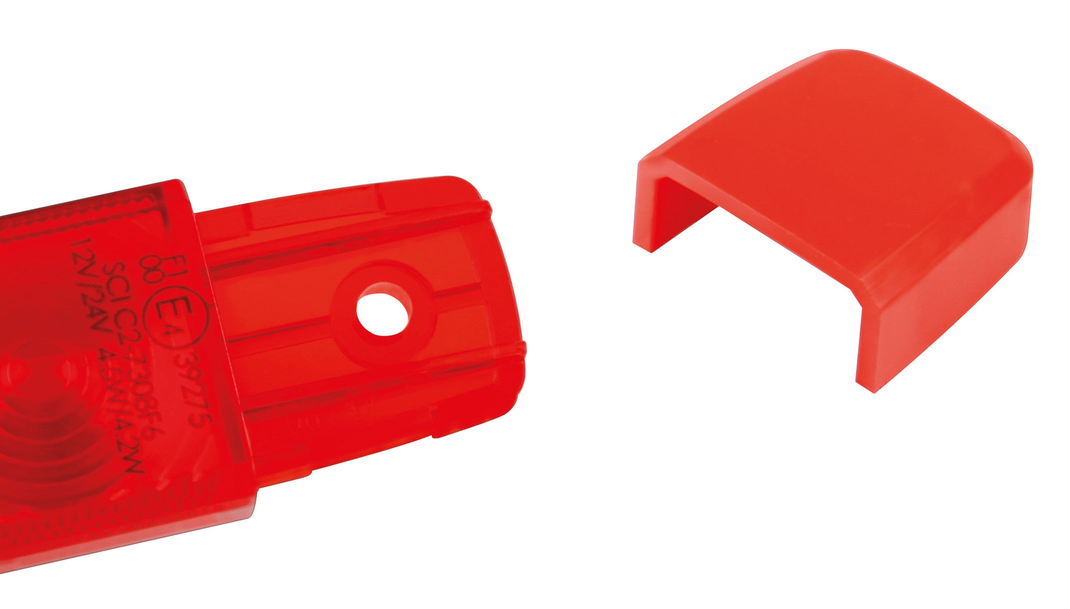 Illumi, luce ingombro - 9 Led - 12/24V - Rosso - 1 funzione
