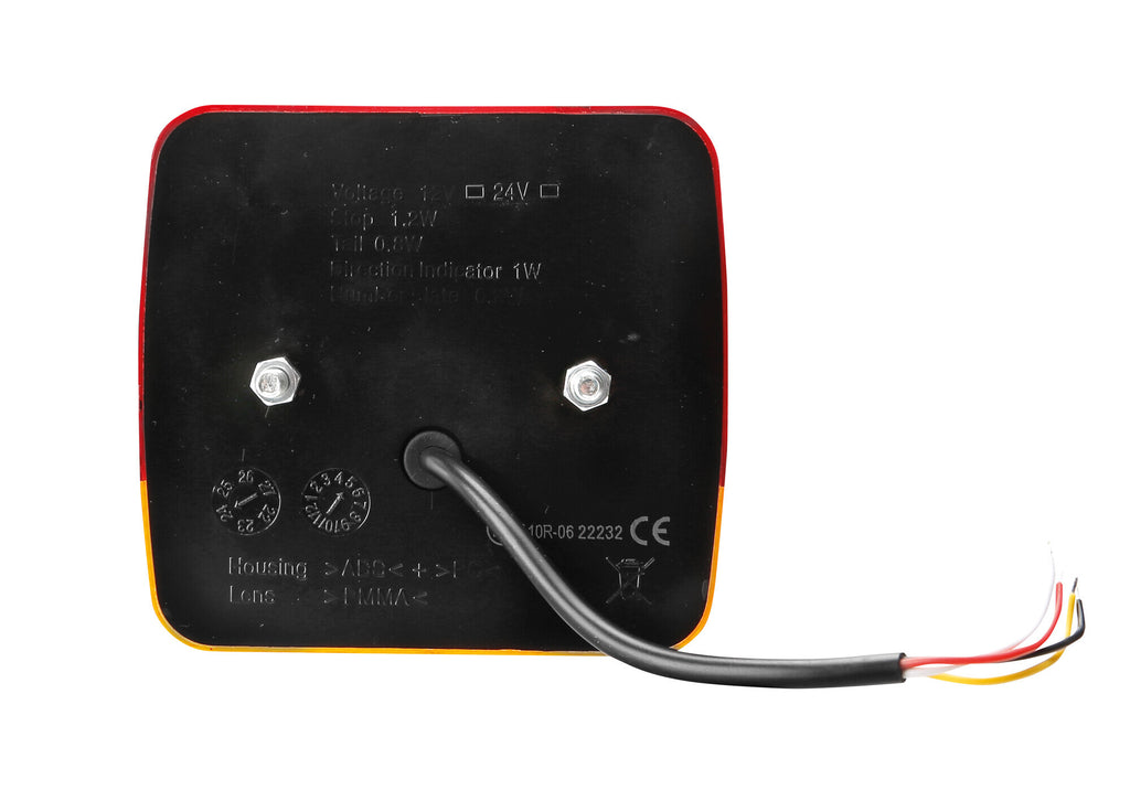 Rear Led 1, fanale posteriore a Led, 5 funzioni, 12/24V