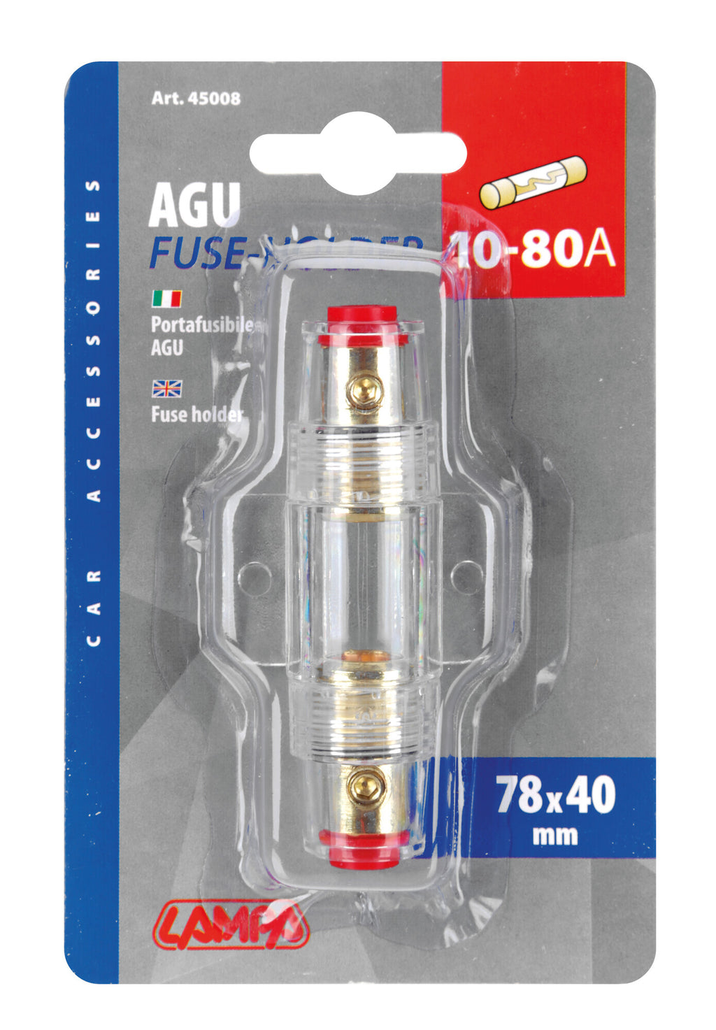 Porta fusibile AGU